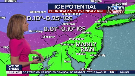 Weather Authority: Wednesday, 5 p.m. update