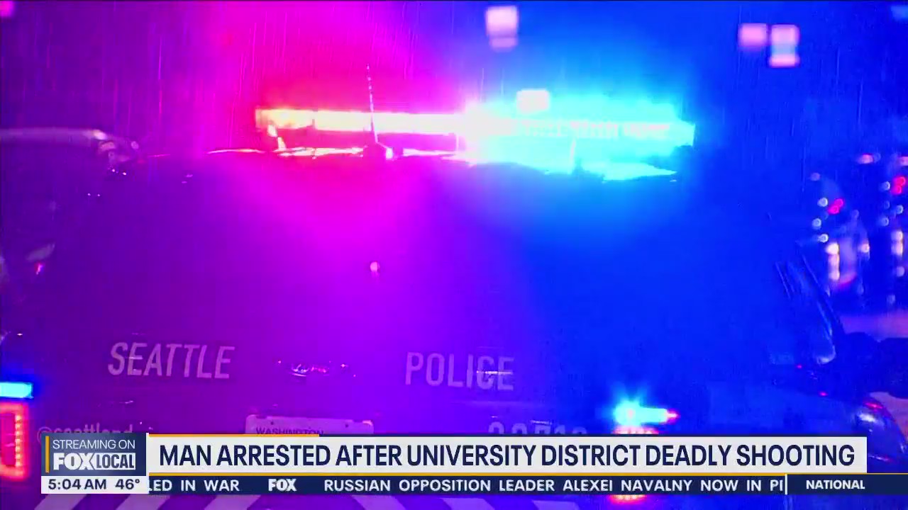 Man arrested after deadly U-District shooting | FOX 13 Seattle