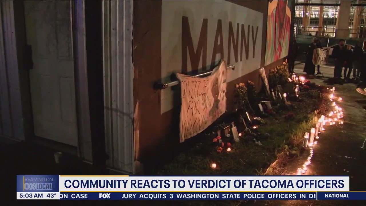 Community reacts to verdict of Tacoma officers