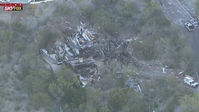 Aftermath of explosion that destroyed Paradise Valley home