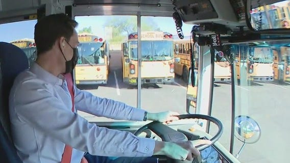 Giving it a try: Driving a Scottsdale school bus