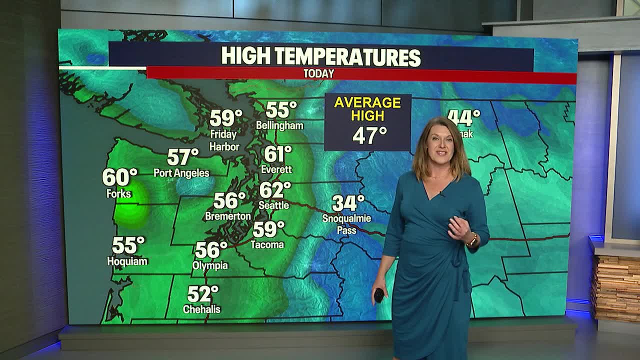 Morning showers for New Year's Eve