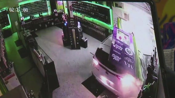 Everett pot shop the latest target of early morning crash and grab