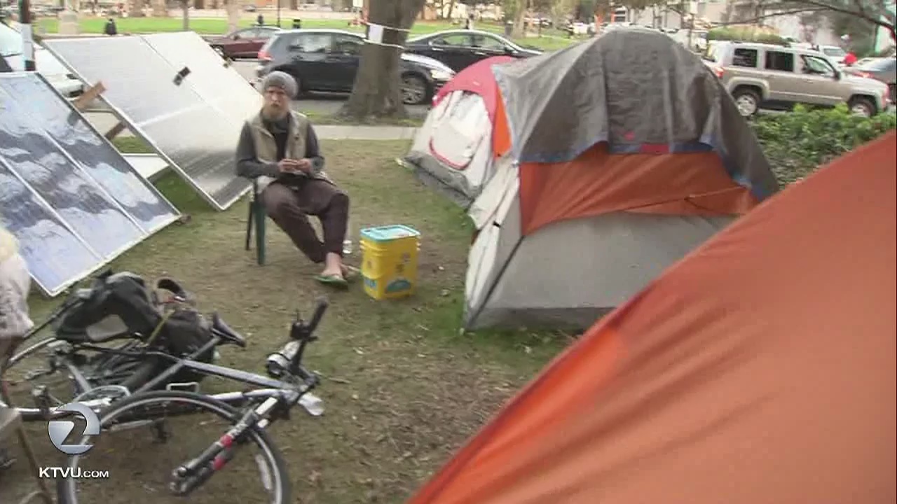 Berkeley homeless encampment under eviction order or face arrest