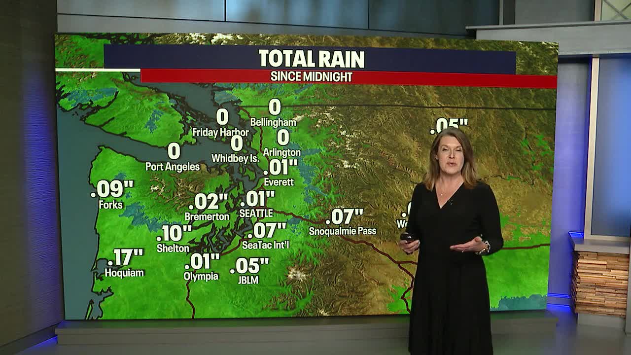 Drier afternoon on Thursday