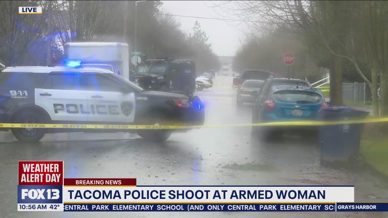 Tacoma Police shoot armed woman