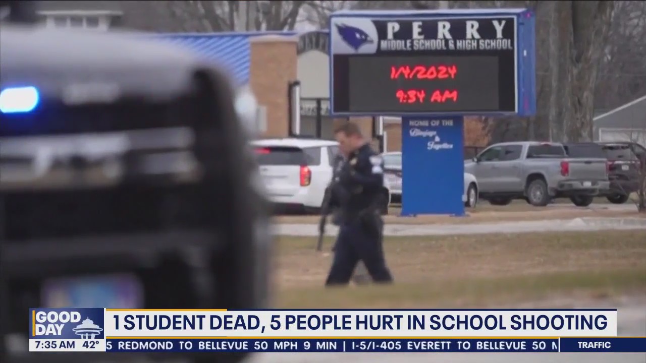 1 dead, 5 hurt in Iowa school shooting