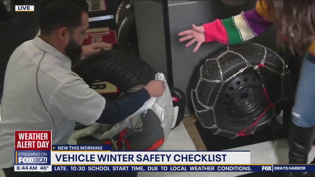 Weather Alert Day: Vehicle winter safety checklist