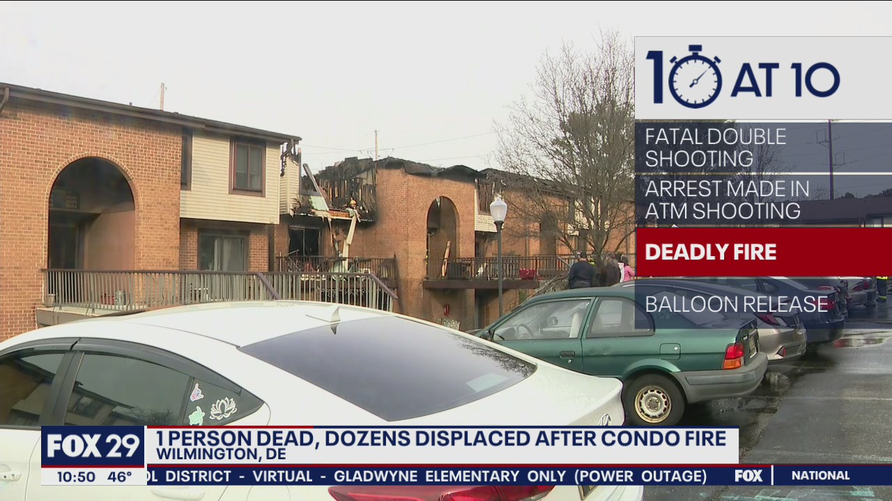 1 dead, dozens displaced after fire rips through Wilmington condo | FOX ...