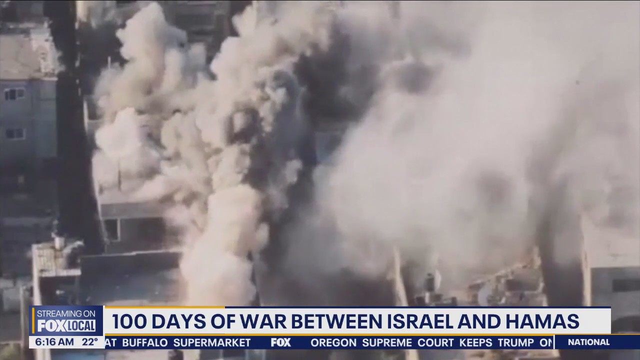 100 days of war between Israel and Hamas
