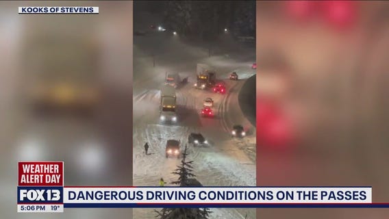 Mountains of snow, miles of delays: Unprepared drivers cause chaos