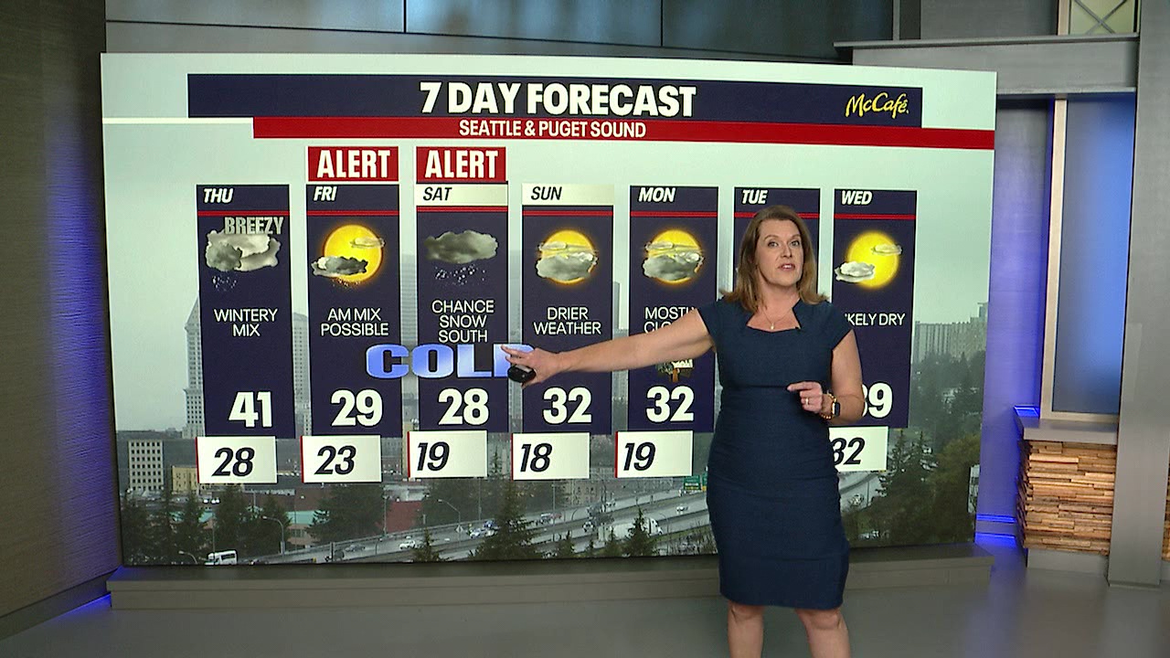 Freezing weather, possible snow in store this week