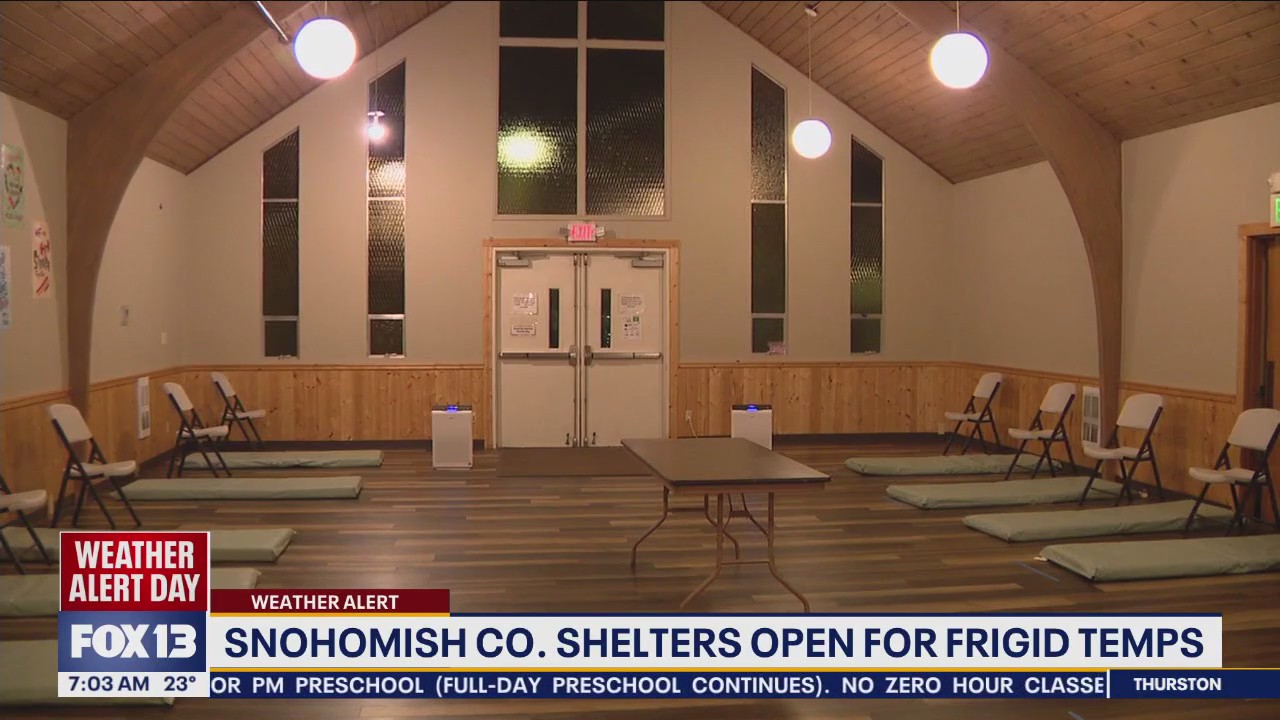 Tracking winter conditions, freezing temperatures