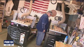 Woodcarvings honor fallen service members