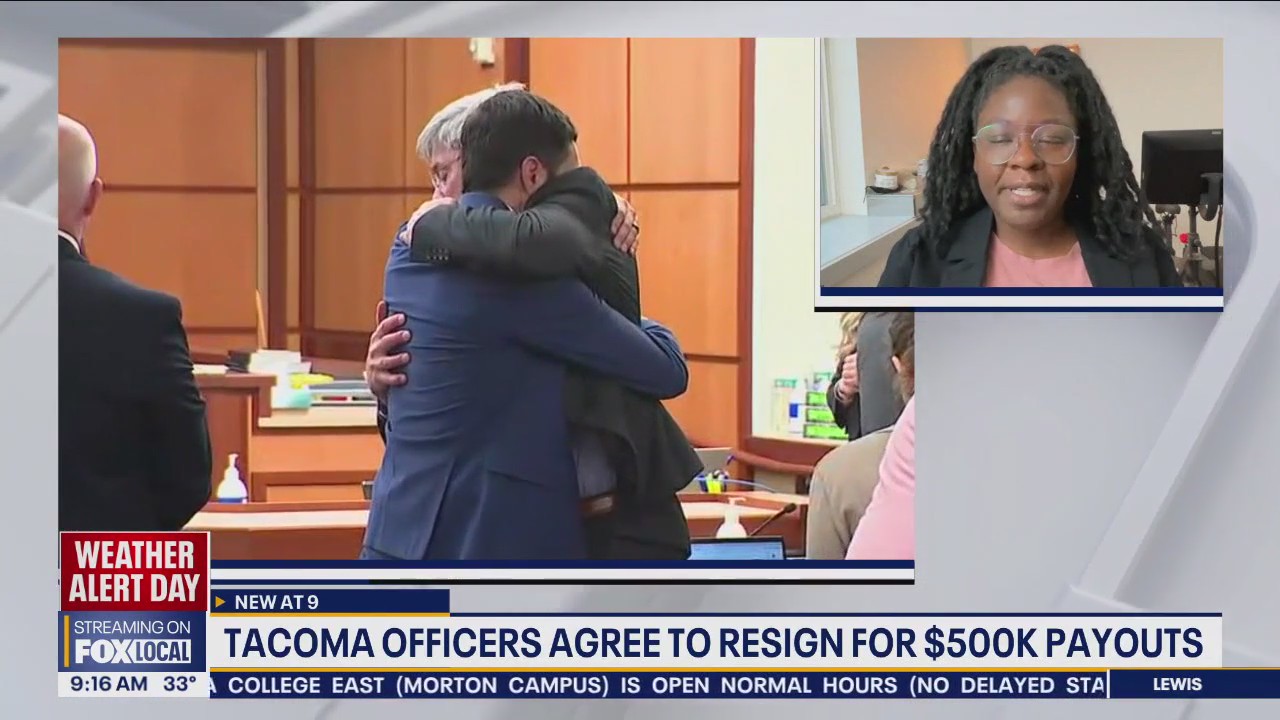 Tacoma officers agree to resign for $500K payouts