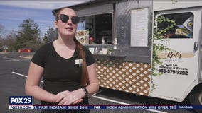 College grad living out her dreams of being her own boss in a food truck
