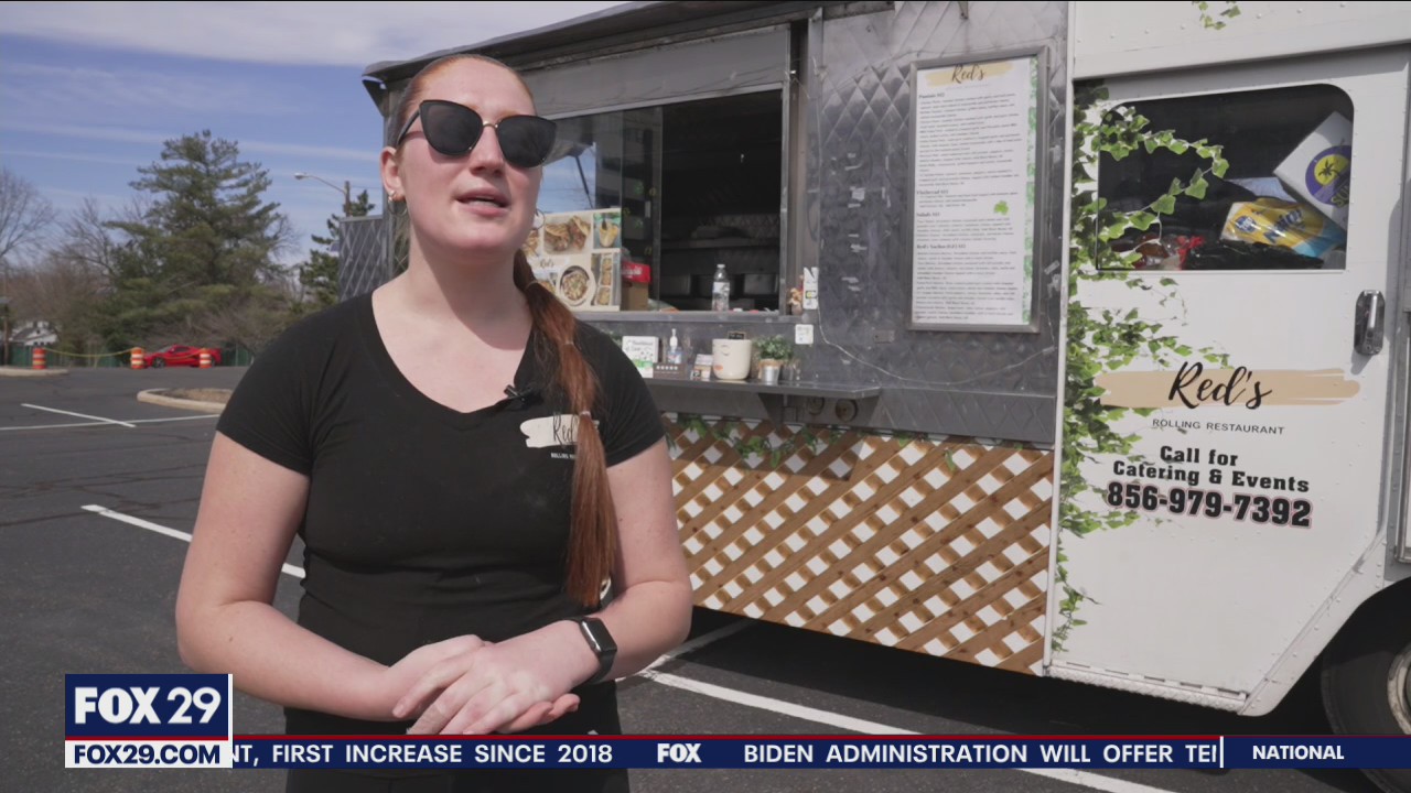 College grad living out her dreams of being her own boss in a food truck