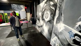 Saga Moor: Local artist takes new approach to traditional art