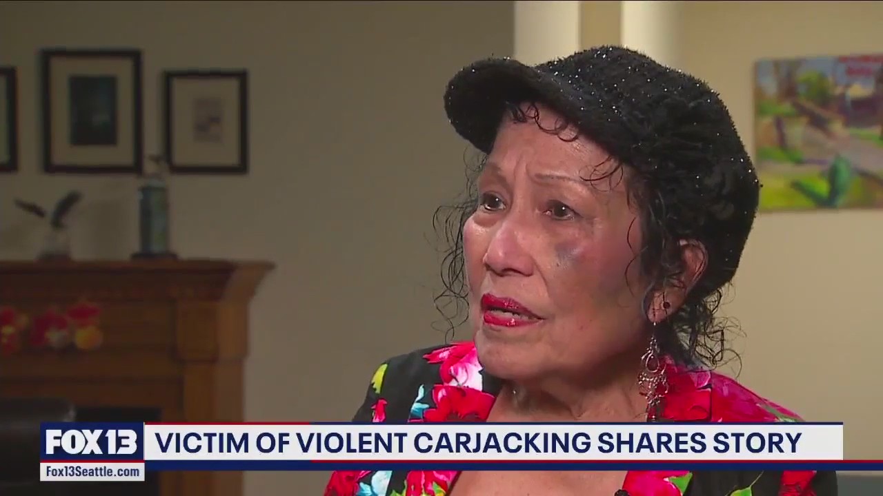 Victim of violent Seattle carjacking shares story