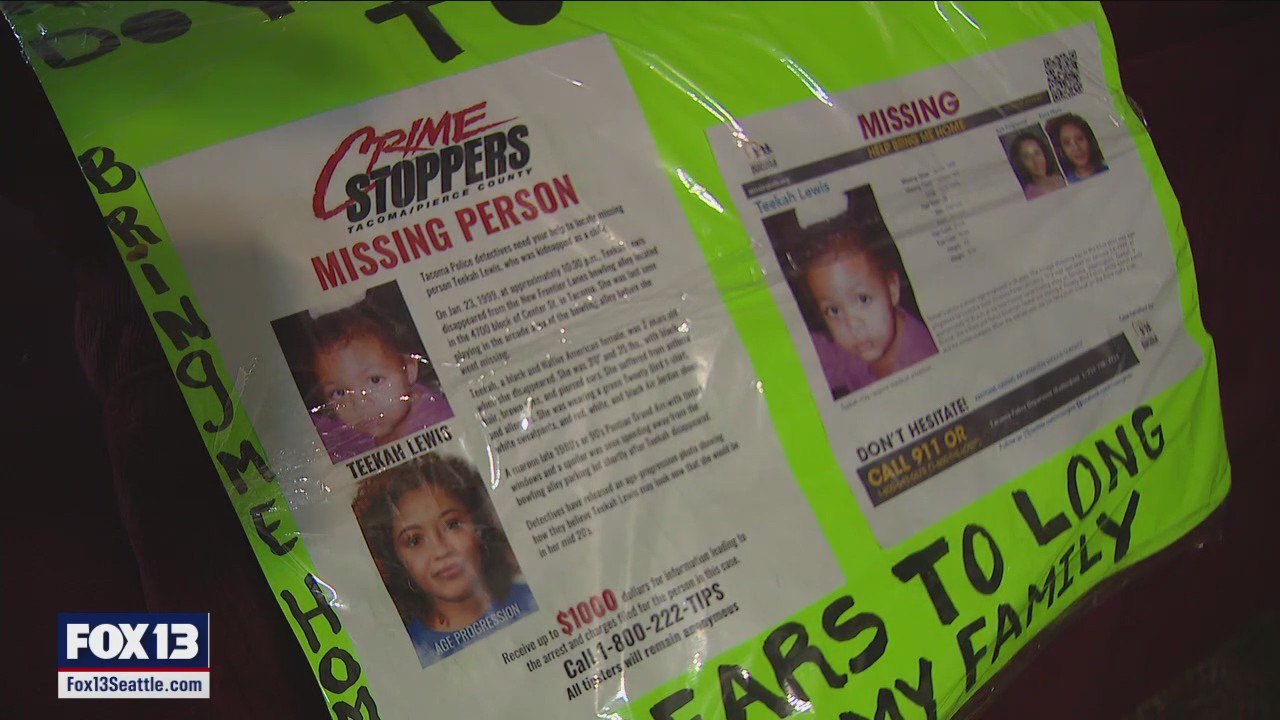 Jan. 23 marks 25 years since Teekah Lewis disappeared