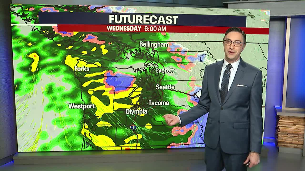 Tuesday to start with scattered showers