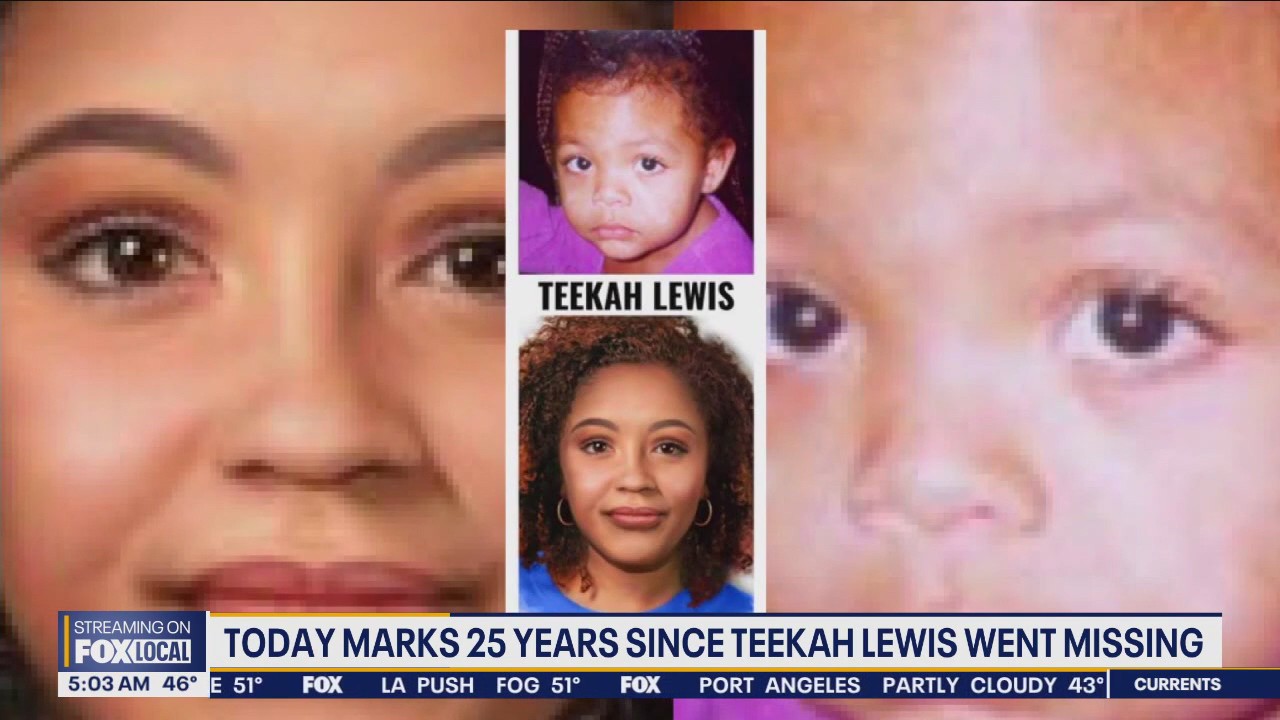 Tuesday marks 25 years since Teekah Lewis disappeared