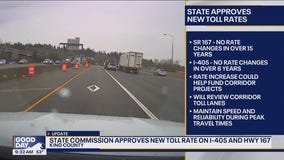 State Commission approves new toll rate on I-405 and HWY 167