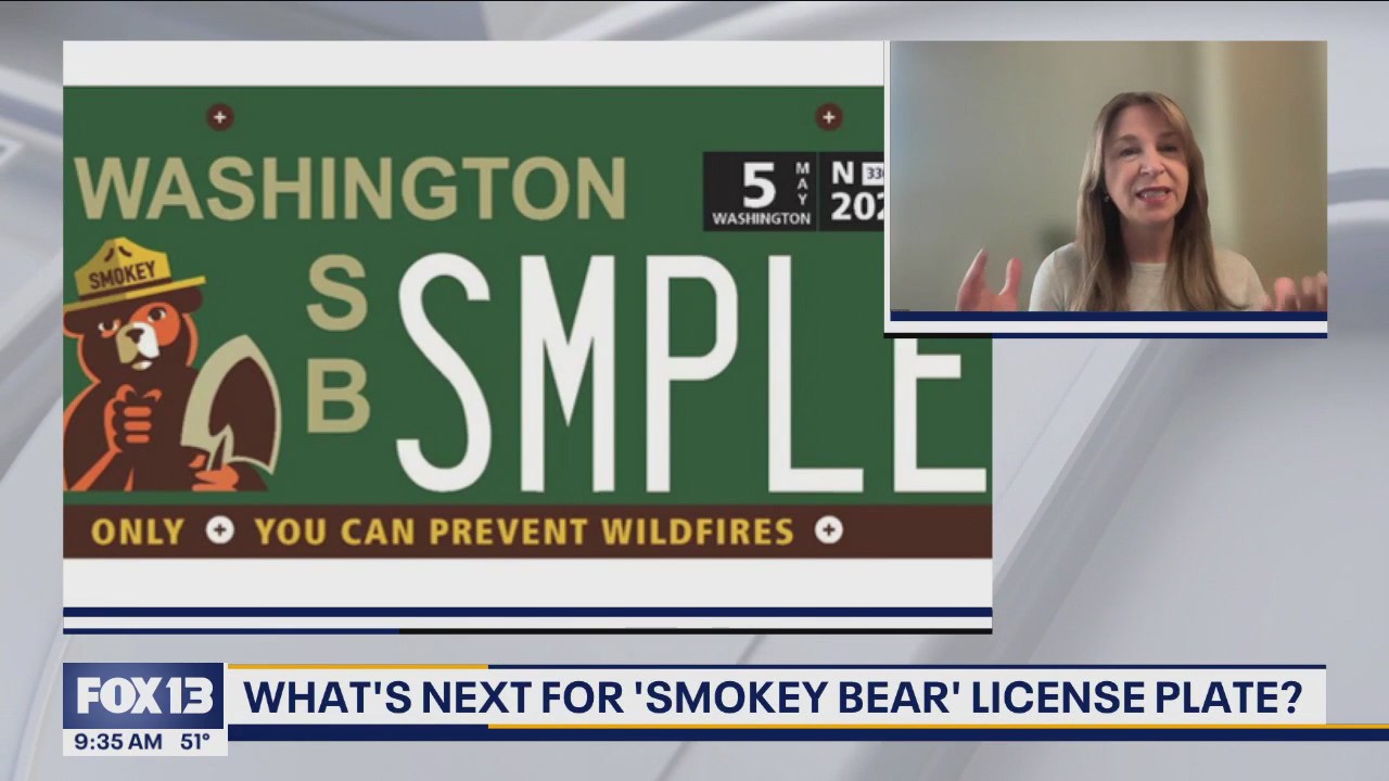 What's next for 'Smokey Bear' license plate?