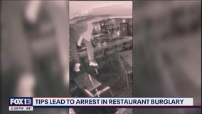Burglars who broke in through restaurant ceiling arrested