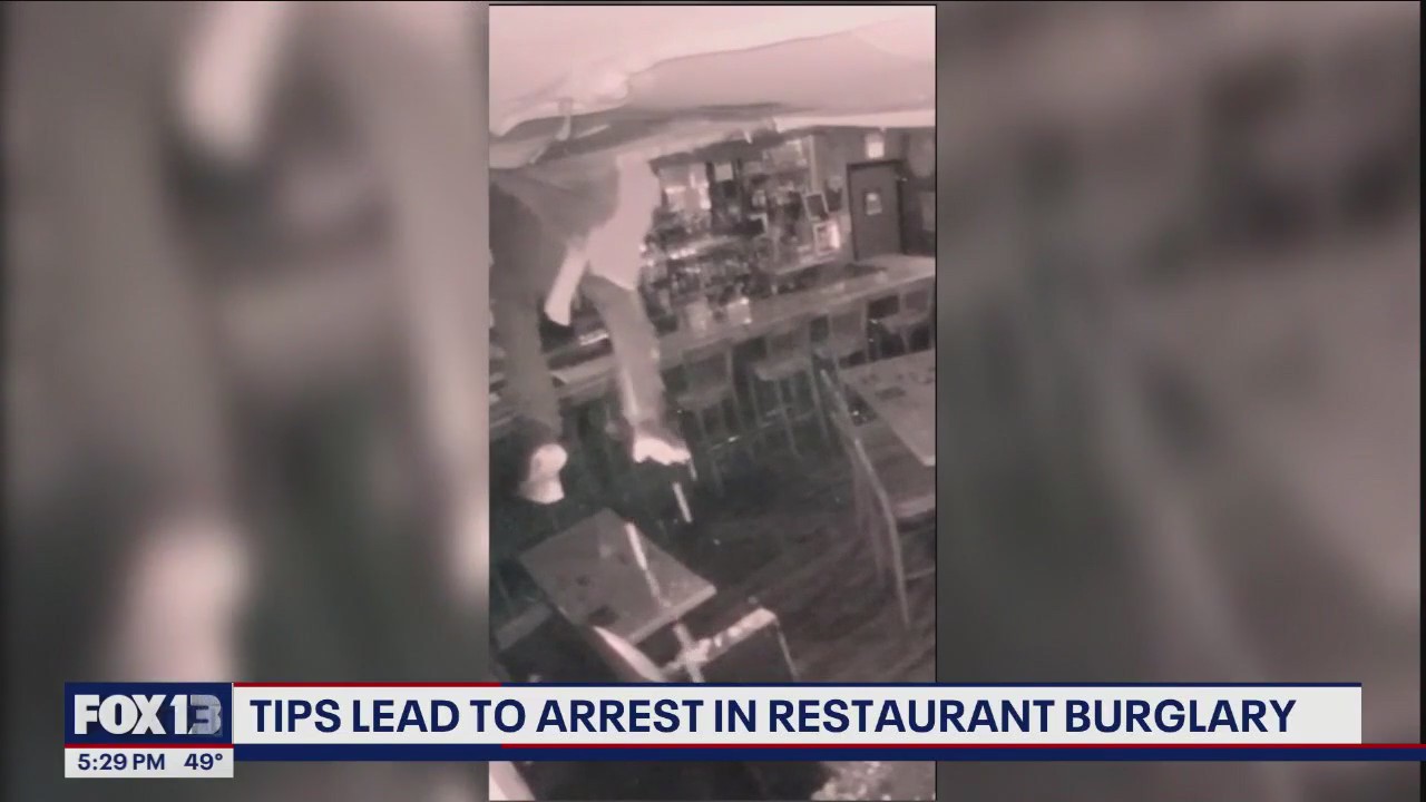 Burglars who broke in through restaurant ceiling arrested