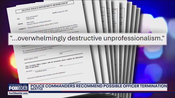 Report recommends termination of SPD officer who made insensitive comments towards killed student