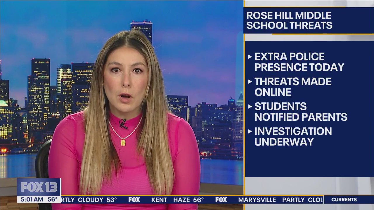 Police investigate Rose Hill Middle School threat