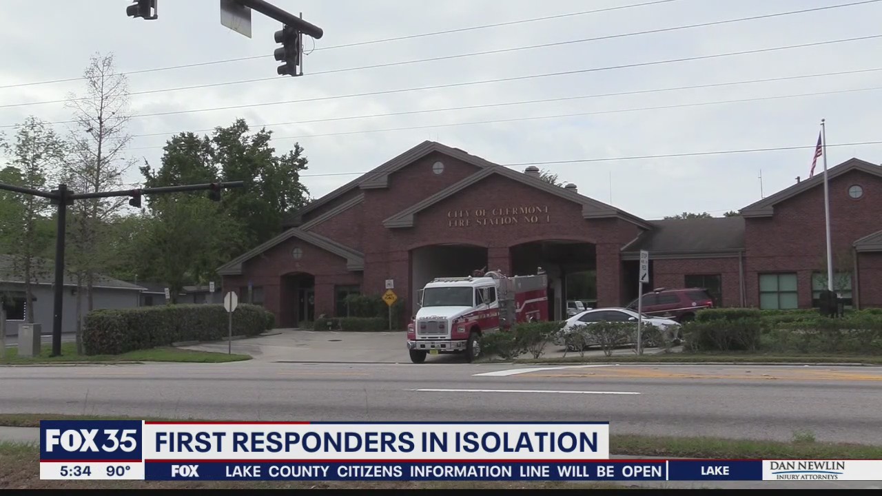 First responders in isolation after COVID-19 exposure