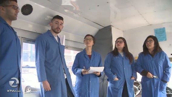 Professor living out of car may live in SJSU engineers' converted school bus