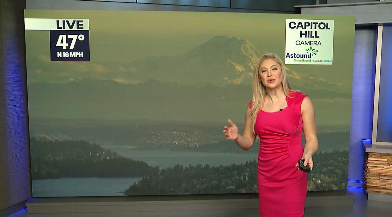 Seattle weather: Chance of showers on Monday