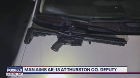 Man aims AR-15 at Thurston County deputy