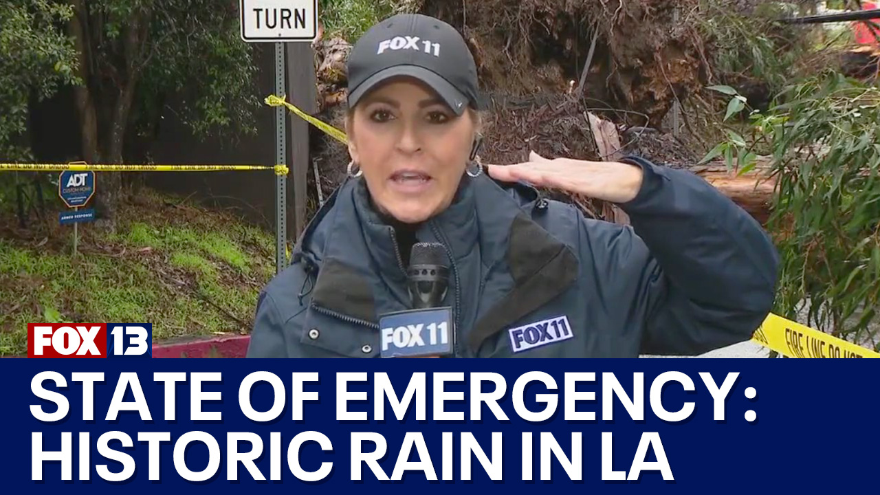 Los Angeles state of emergency: Historic rain, flooding