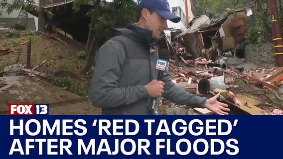 Homes in Southern CA 'red tagged' after major flooding