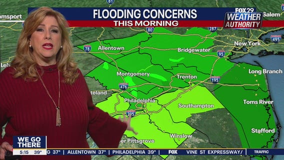 Weather Authority: Tuesday, 5 a.m. update