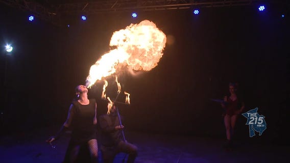 7Textures: Woman who 'accidentally' joins circus eats fire for entertainment