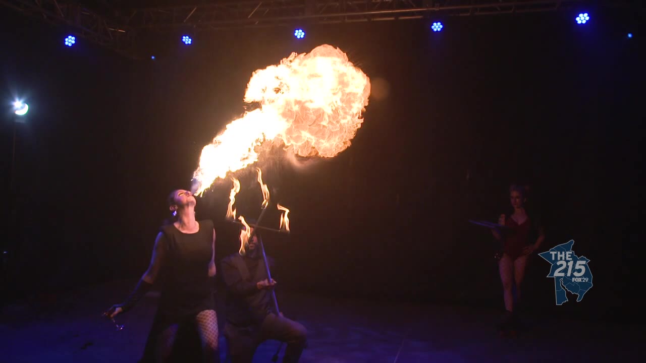 7Textures: Woman who 'accidentally' joins circus eats fire for entertainment