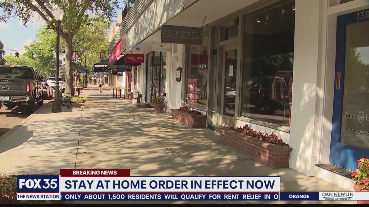 Orange, Osceola counties now under stay-at-home order