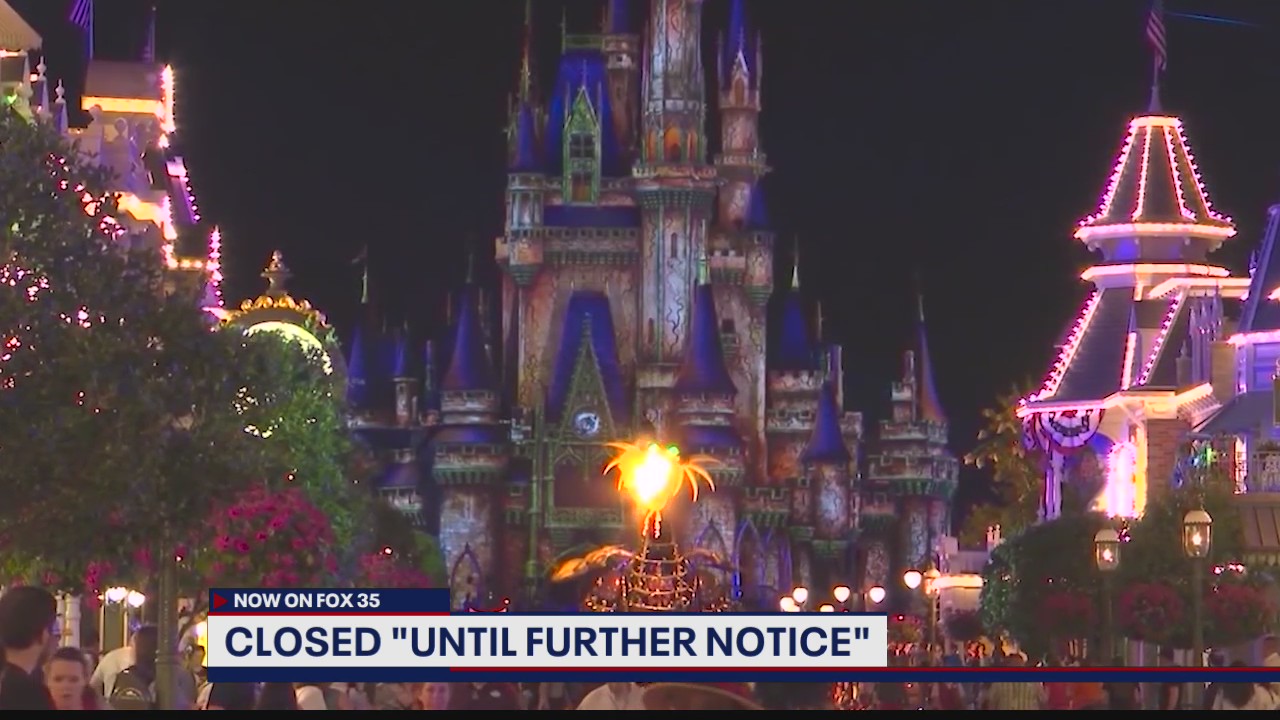Disney announces extension of park closures