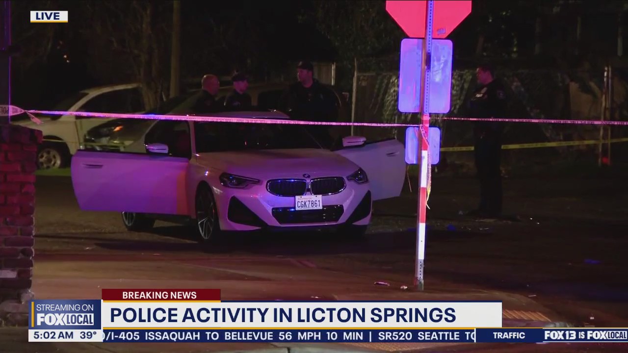 Police investigate shooting in Licton Springs