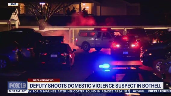 Deputy shoots DV suspect in Bothell