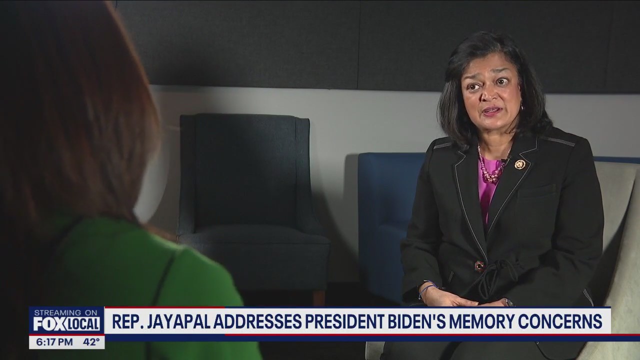 Rep. Jayapal addresses concerns over President Biden's memory