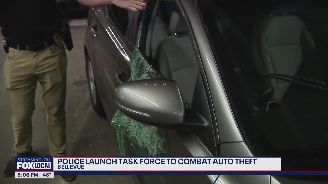 Bellevue Police launch task force to combat auto theft