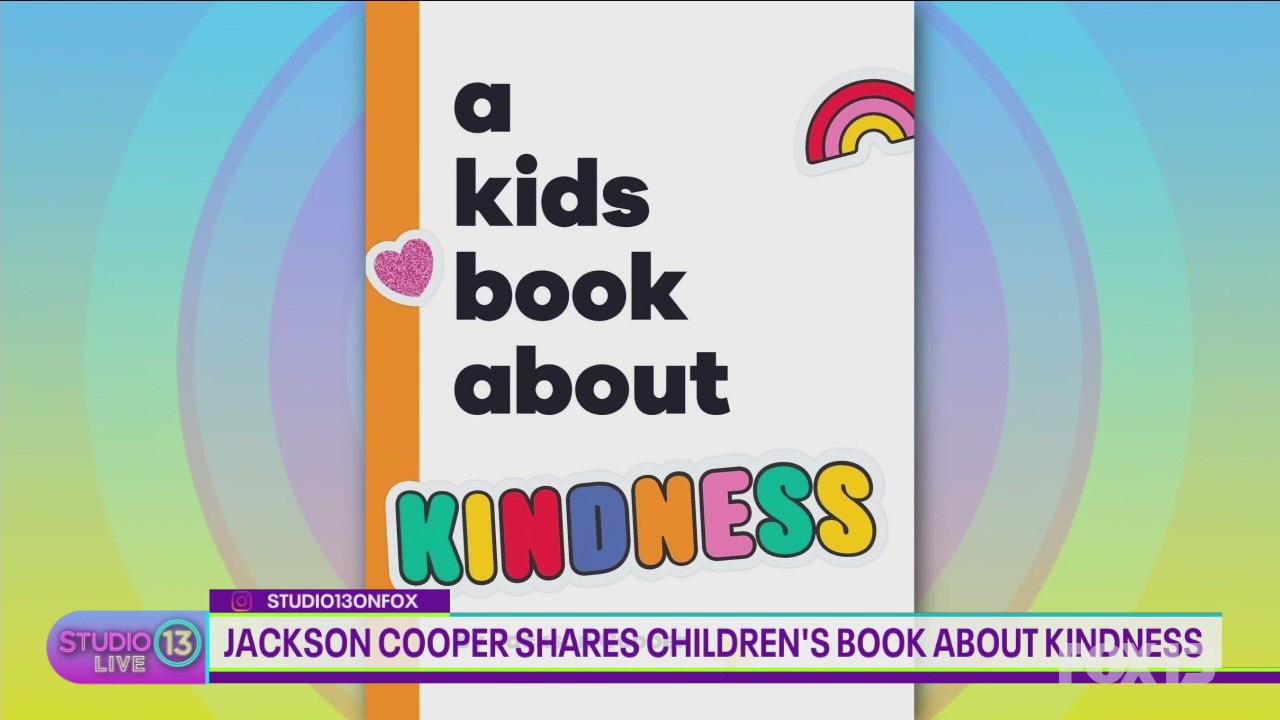Author Jackson Cooper shares children's book about kindness