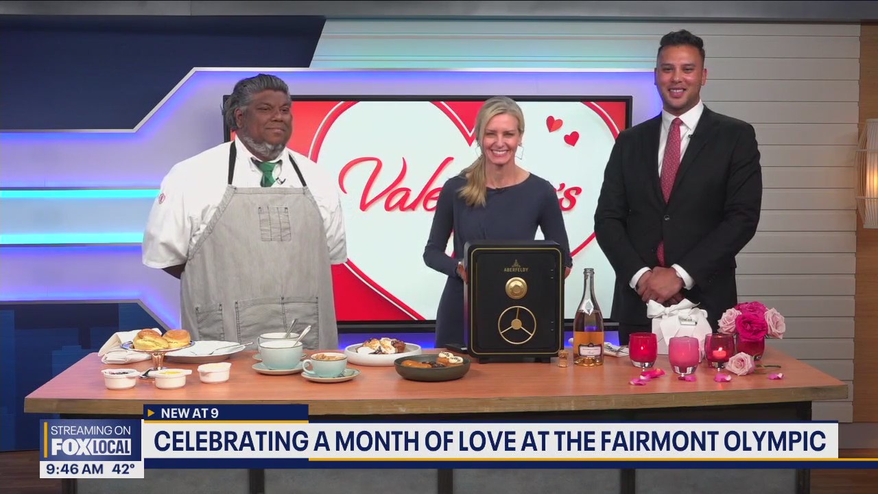 Celebrating a month of love: Valentine's Day at the Fairmont Olympic Hotel