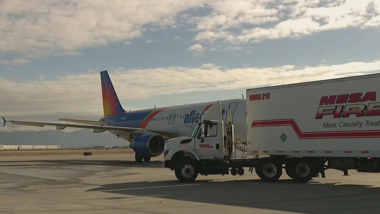 Emergency response drills held at Phoenix-Mesa Gateway Airport